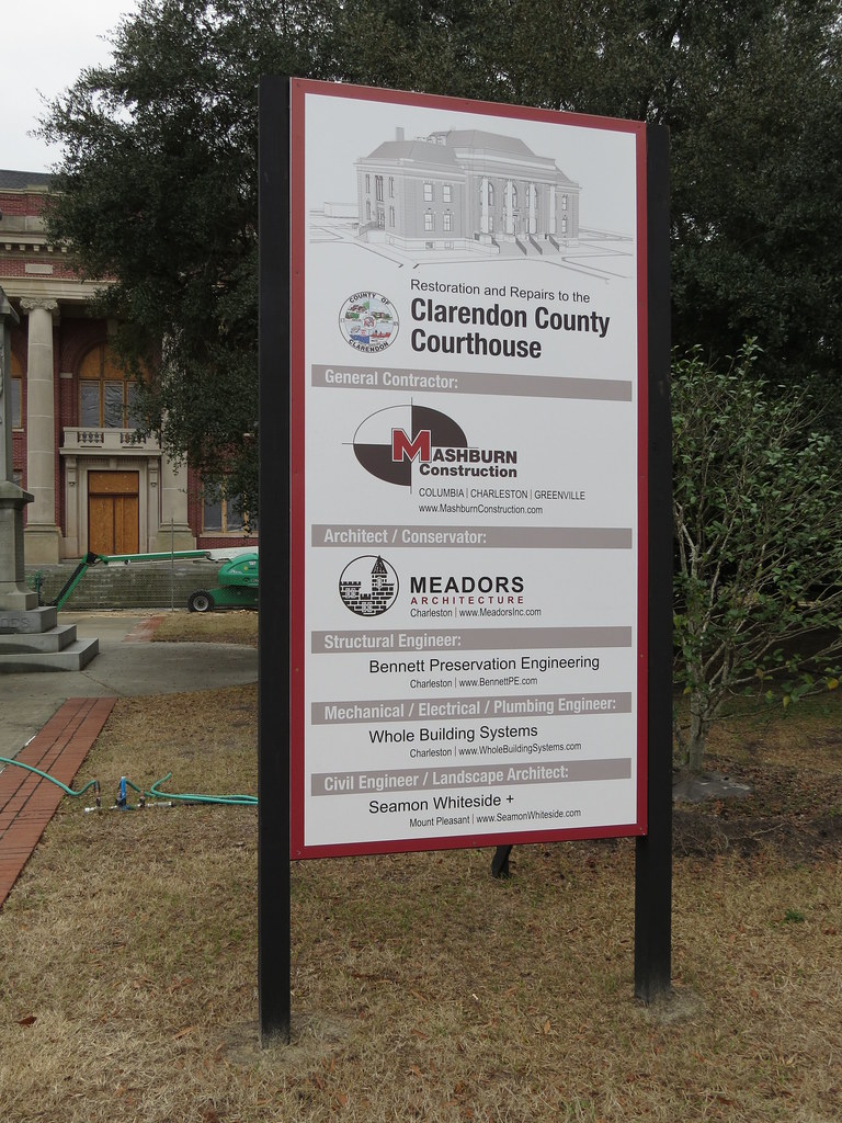 County Courthouse [Renovation], Manning, SC Manning County… Flickr