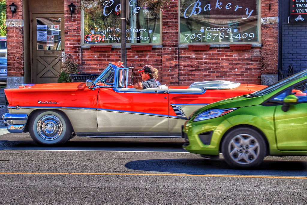 Lindsay Ontario Canada Mercury Montclair Vintage Car 1955 a
