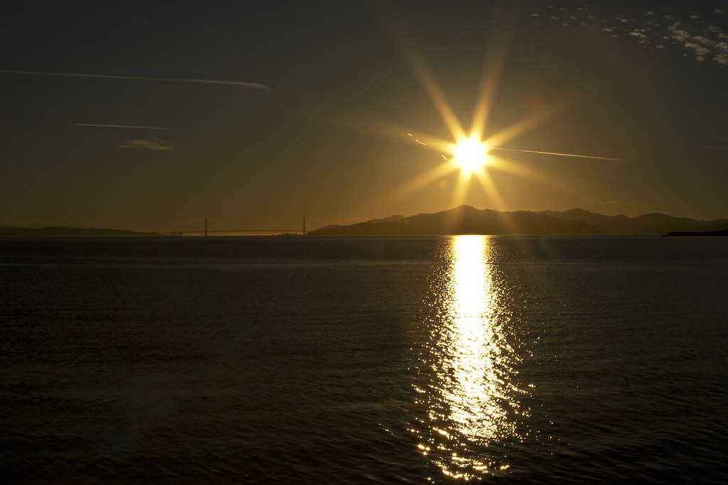 Golden Gate Sunset Richmond Annex, CA Scott Cox Flickr