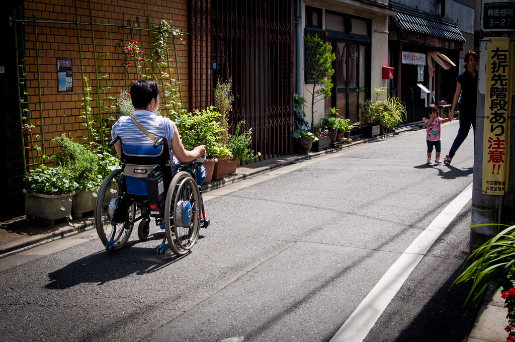 Wheelchair Accessible Tokyo4921 Going through Tokyo Nakan… Flickr