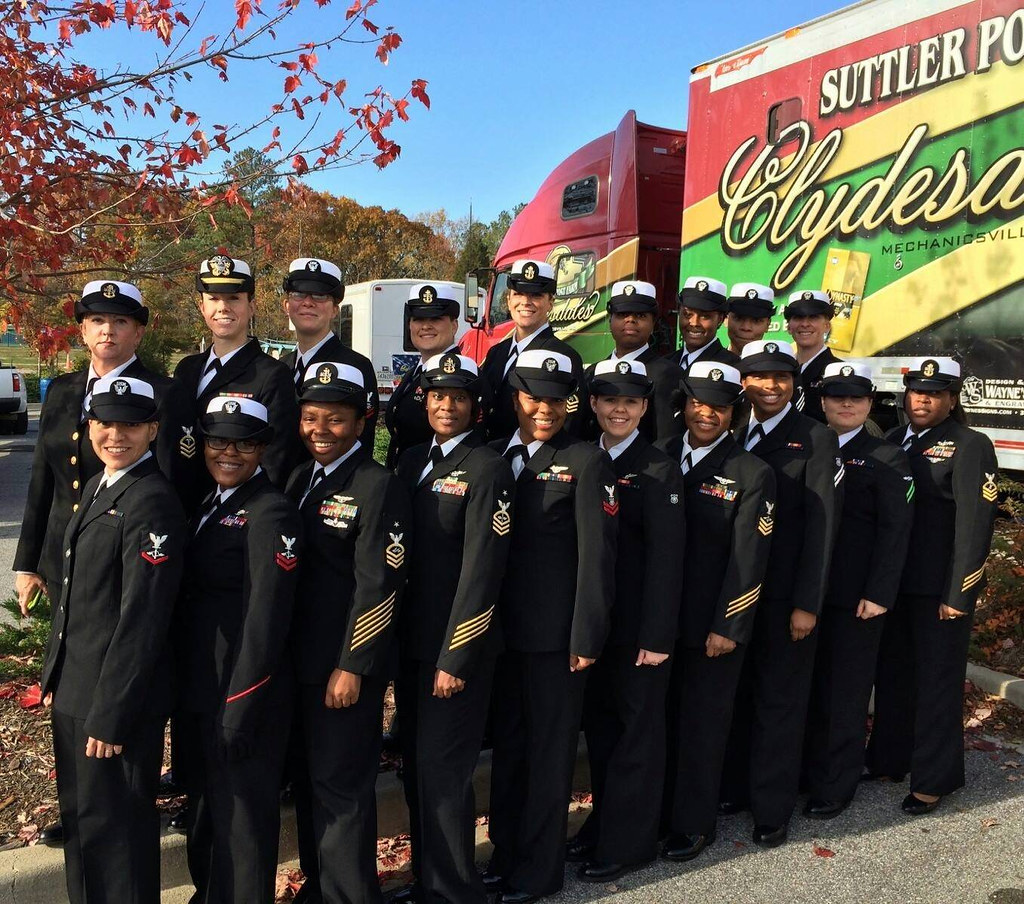 Women in Service group at Leonardtown Veterans Day parade Flickr