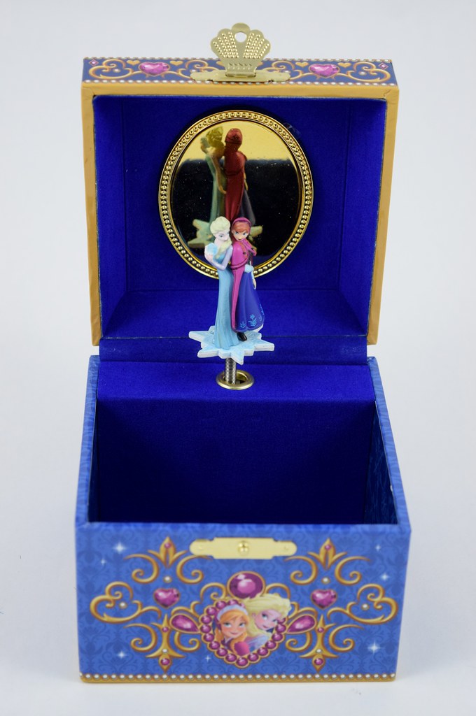 Disney Parks Frozen Musical Jewelry Box Opened Top Fro… Flickr
