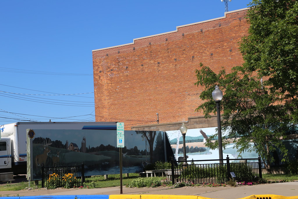 Ladysmith Wisconsin, Mural Art, Rusk County WI Google Map … Flickr