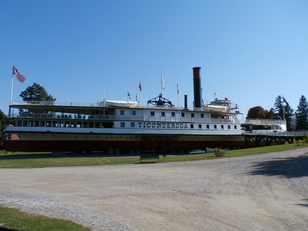 Steamboat "Ticonderoga" Shelburne Museum The Ticonderoga … Flickr
