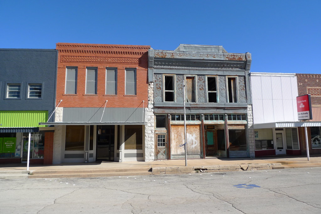 Commercial Street, Coleman Texas Wendell Rocky1 Flickr