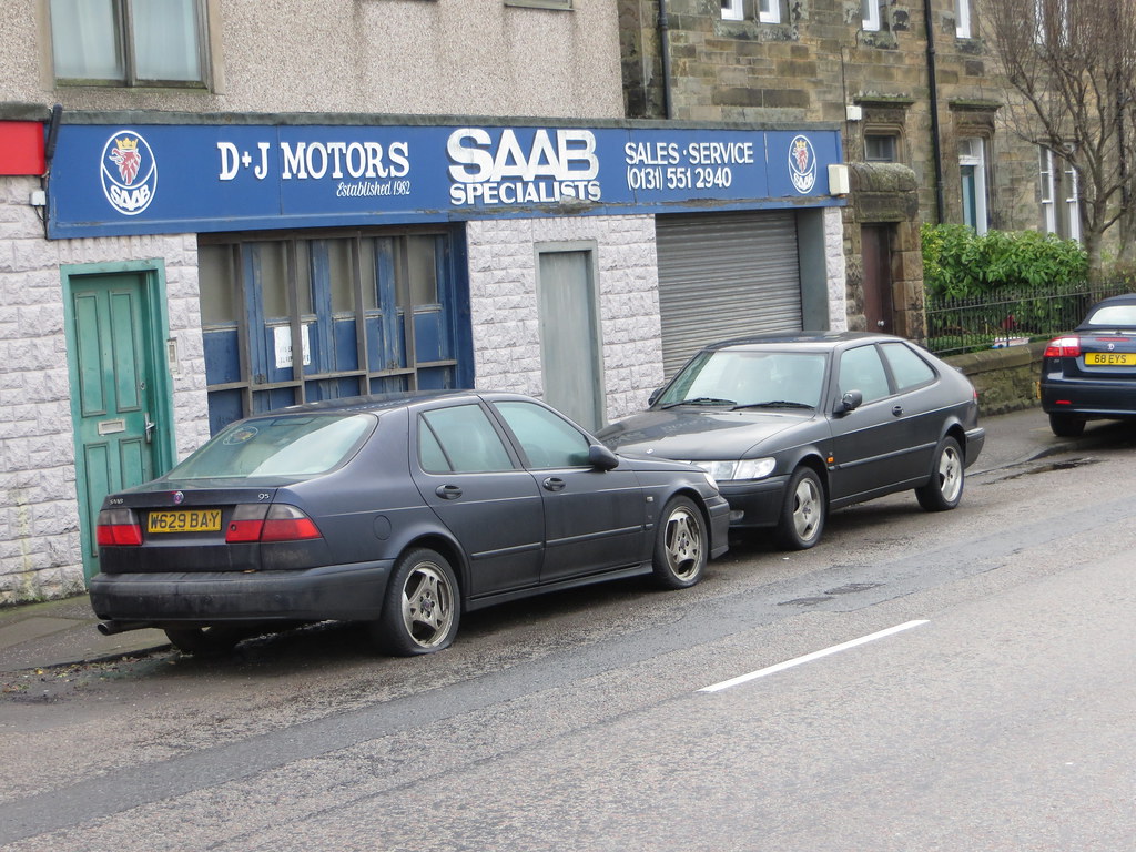 Saab specialist, Edinburgh I often drive past this but onl… Flickr
