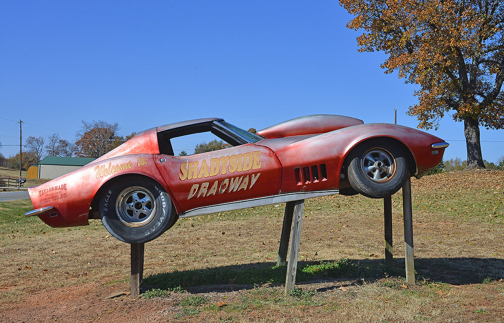 Mounted Corvette Near Shelby, North Carolina. Thumpr455 Flickr