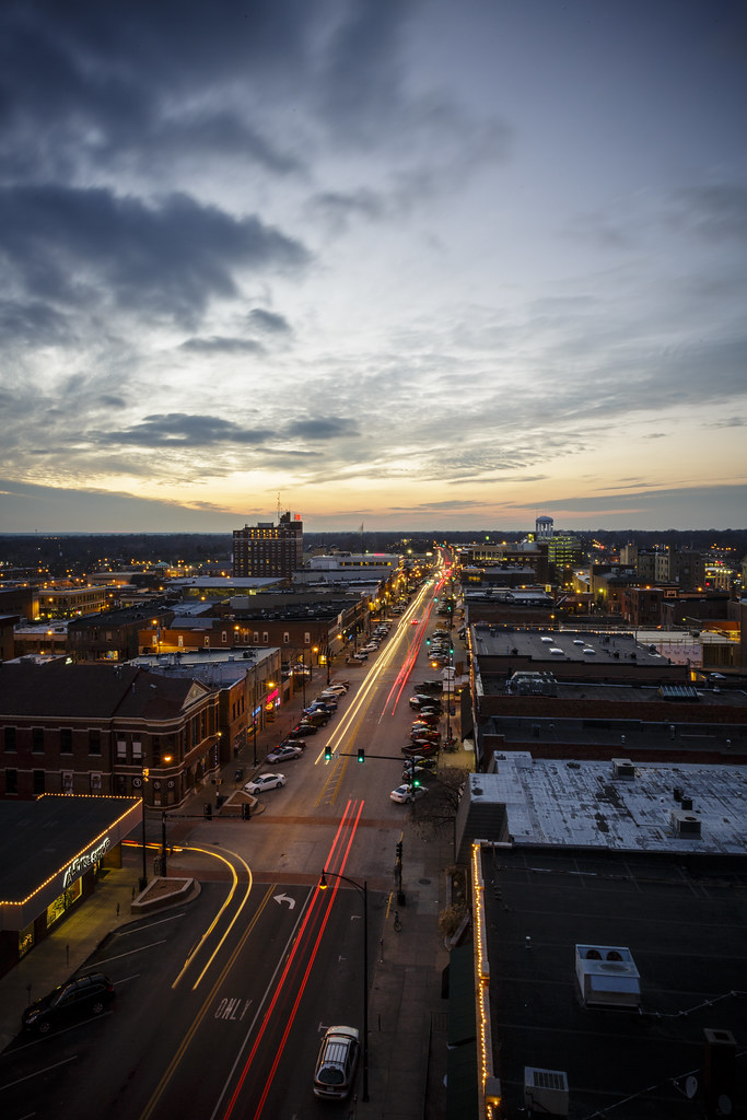 Downtown Columbia Missouri Downtown Columbia Missouri in B… Flickr