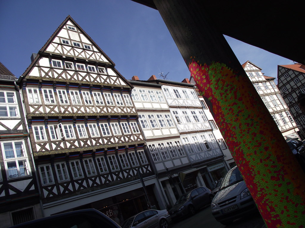 Hannover Burgstraße Mitte Burgstraße Timbered houses a… Flickr