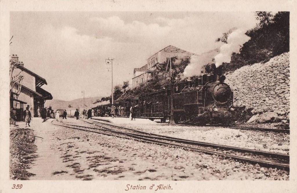 Lebanon Railways Aley train station A steam Flickr