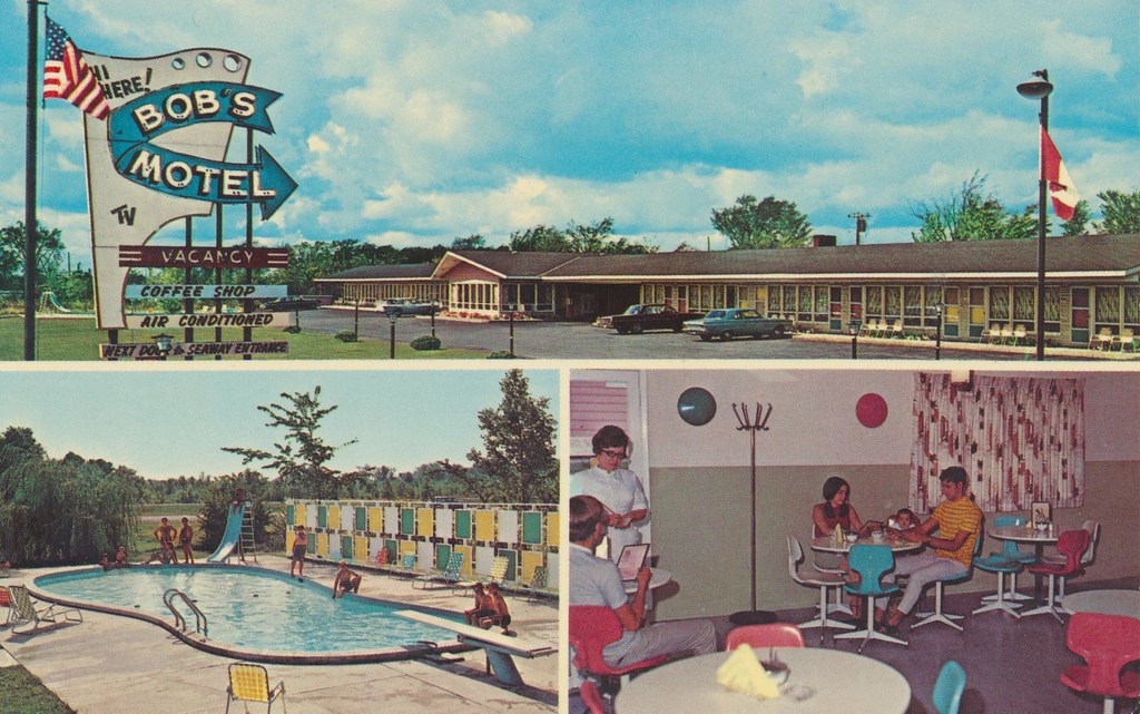 Bob's Motel Massena, New York 3 Miles East Massena, New … Flickr