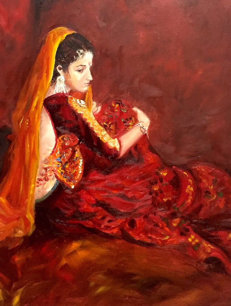 Avail Beautiful Oil Painting by Beena Pradhan Buy online O… Flickr