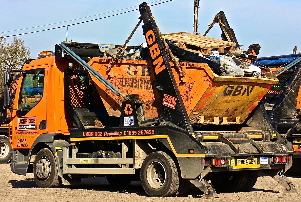 Uxbridge Skips aka GBN Services Our DAF LF Mini Skip Lorry… Flickr