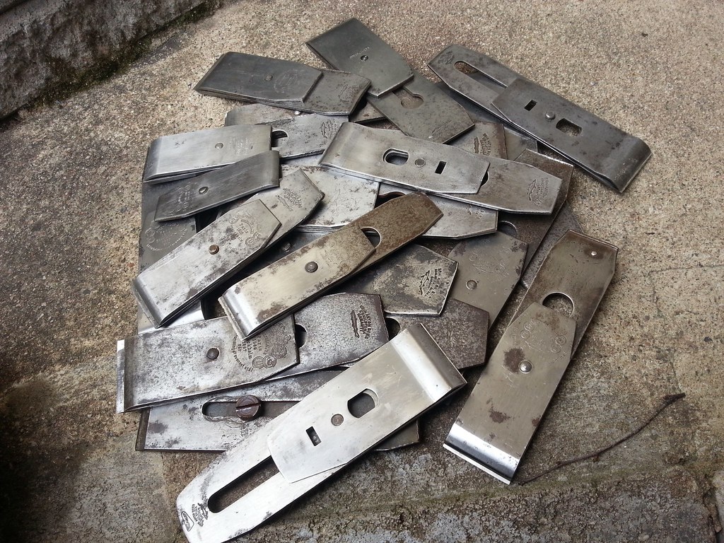 20150418_143631 I own about 25 hand plane iron made by Eri… Flickr