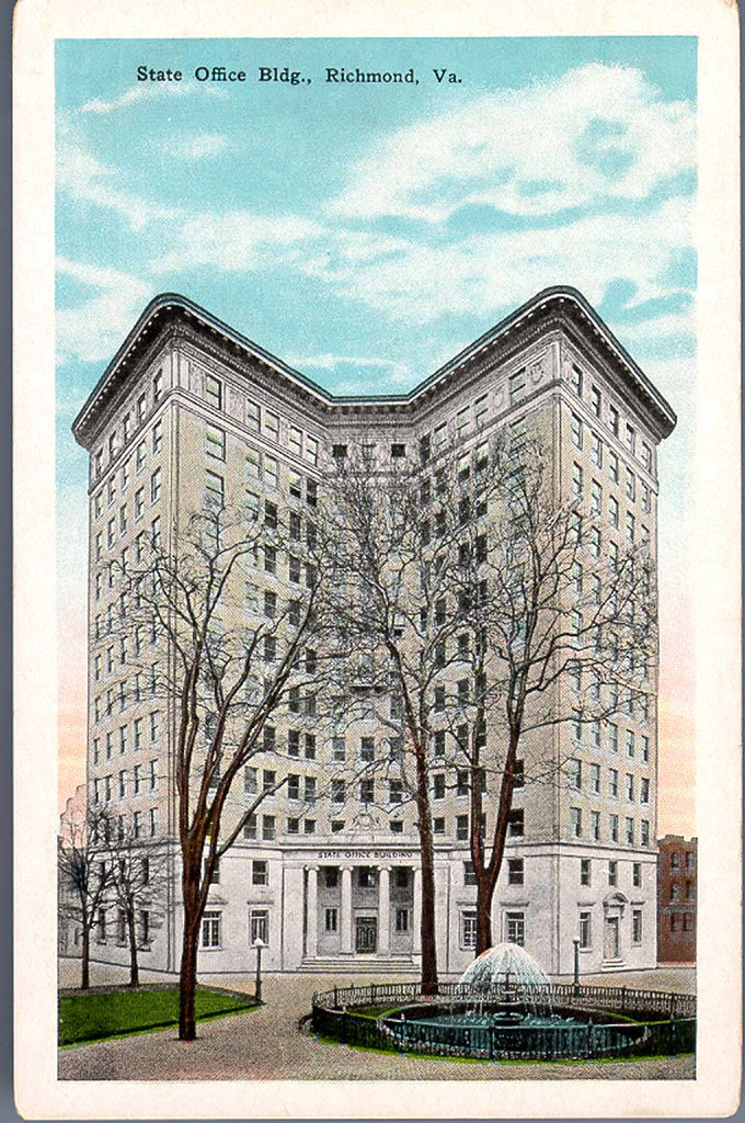 State Office Bldg., Richmond, Va. Description Historic Ri… Flickr
