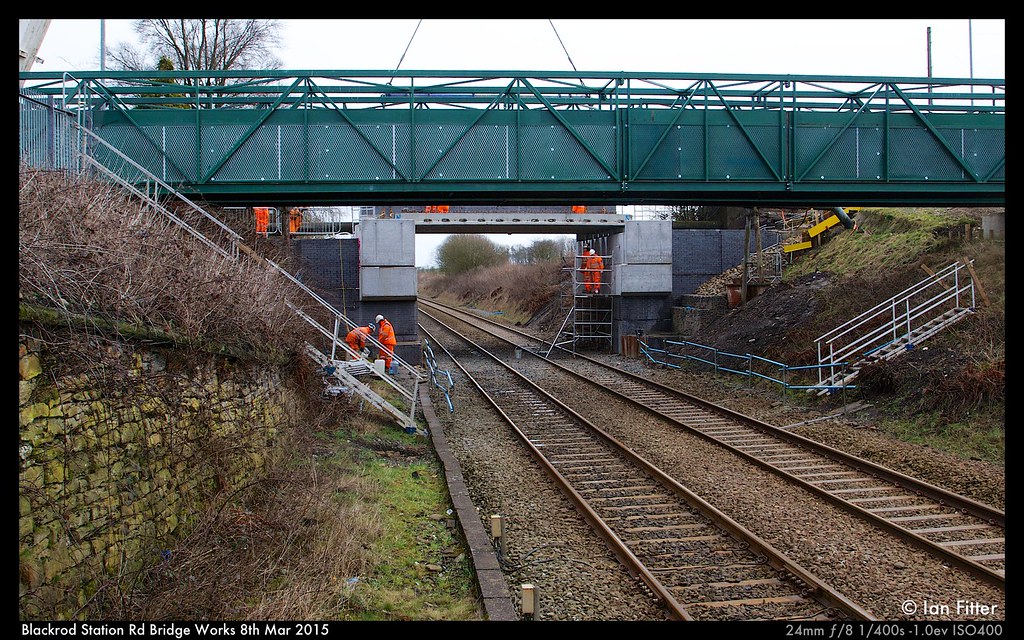 Blackrod Station Road Bridge Works ianfitter Flickr
