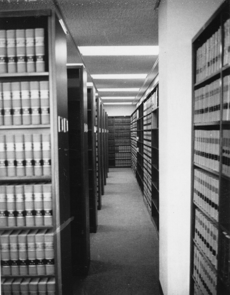 Law Library, Orange County Courthouse, Santa Ana, 1969 Flickr