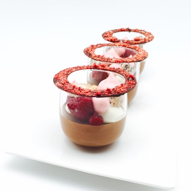 Manjari Chocolate Mousse, Coconut Whipped ganache, Guanaja… Flickr