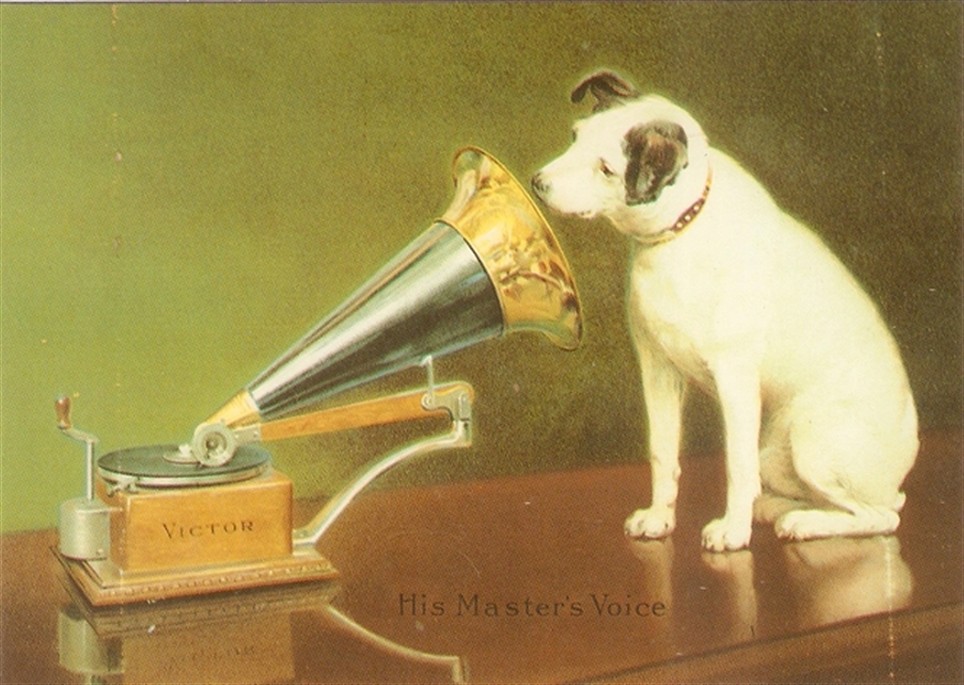 'Nipper' a painting by Francis Barraud (1899) later ad… Flickr
