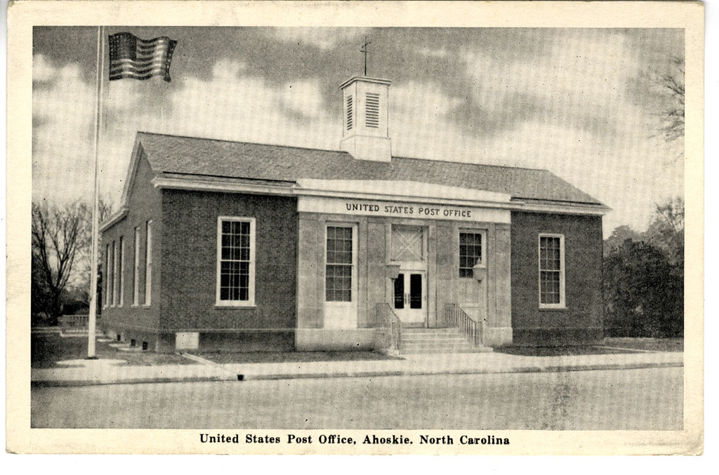 United States Post Office, Ahoskie, North Carolina Flickr