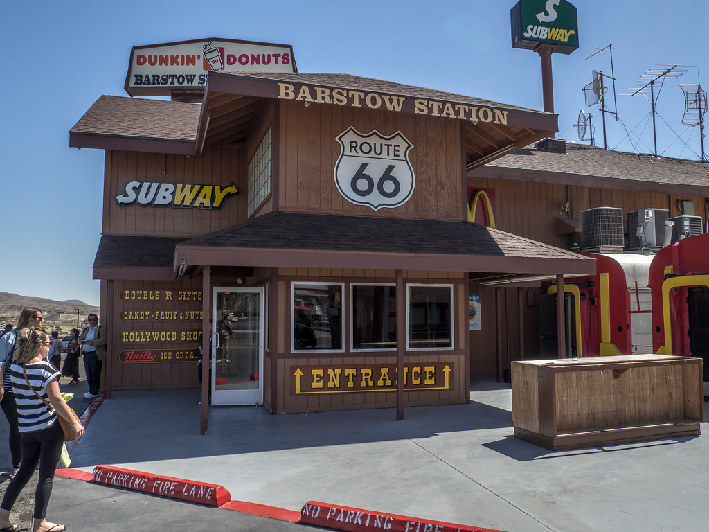 Barstow Station on Route 66 Classic Route 66 landmark in t… Flickr