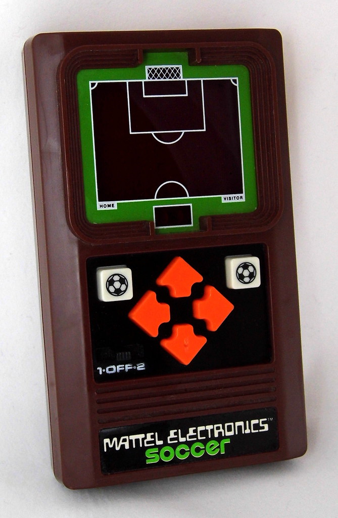Vintage Mattel Electronics Soccer Handheld Game, Model 267… Flickr