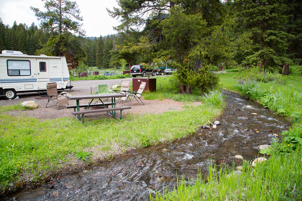 Pebble Creek Campground site Pebble Creek Campground site;… Flickr