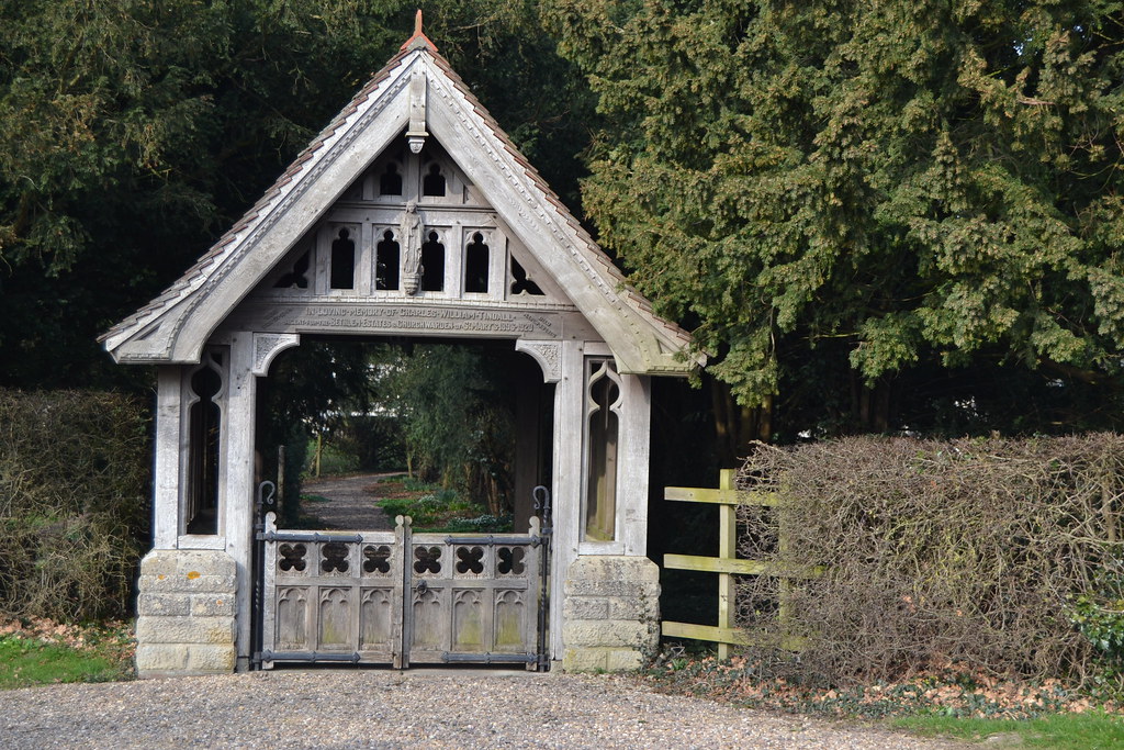 Entrance gate to Wainfleet St Mary's Church K.M. snap shots Flickr