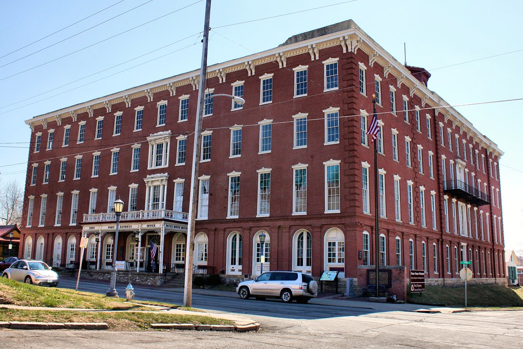 Patee House St. Joseph, MO Built in 18561858 by early S… Flickr