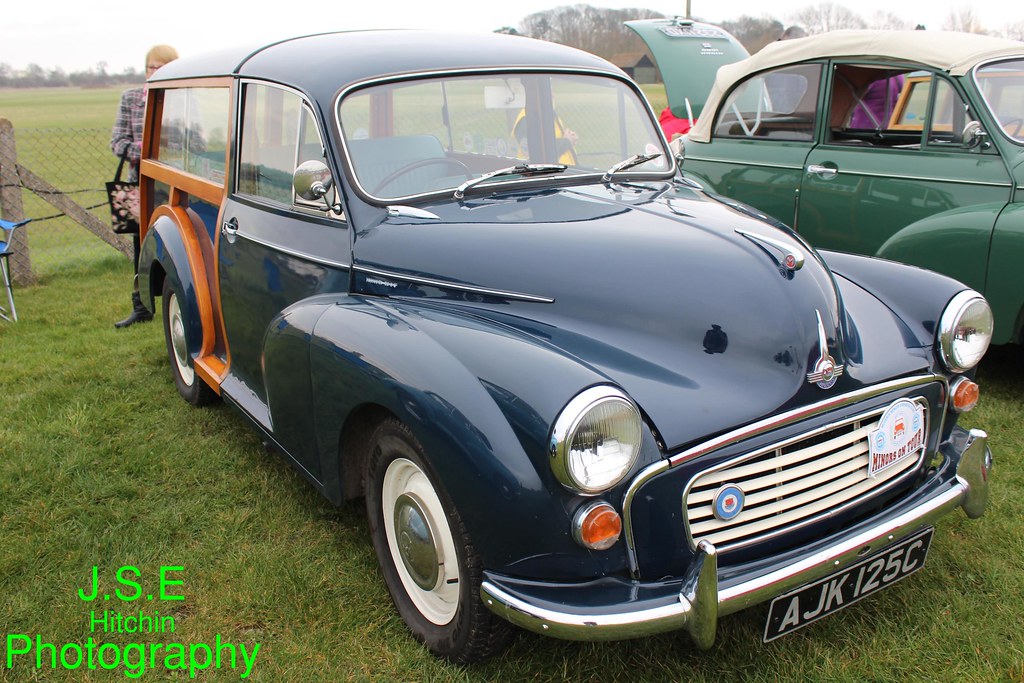 Old Warden car show 2015 Morris Minor Traveller, AJK 125C Flickr