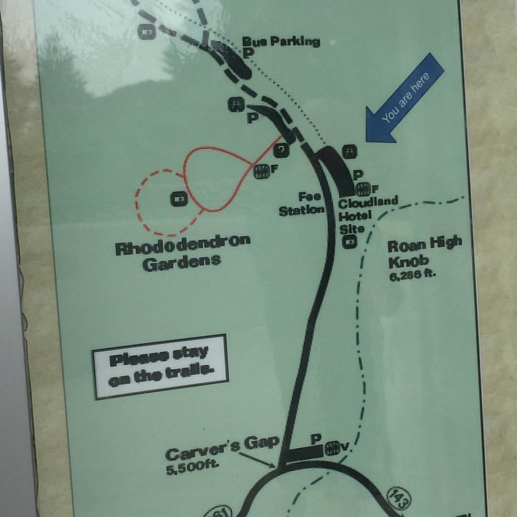 Appalachian trail on Roan Mountain elevations in relation … Flickr