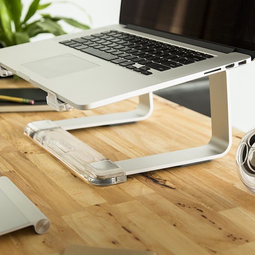 Lift your laptop to a comfortable viewing height and recla… Flickr