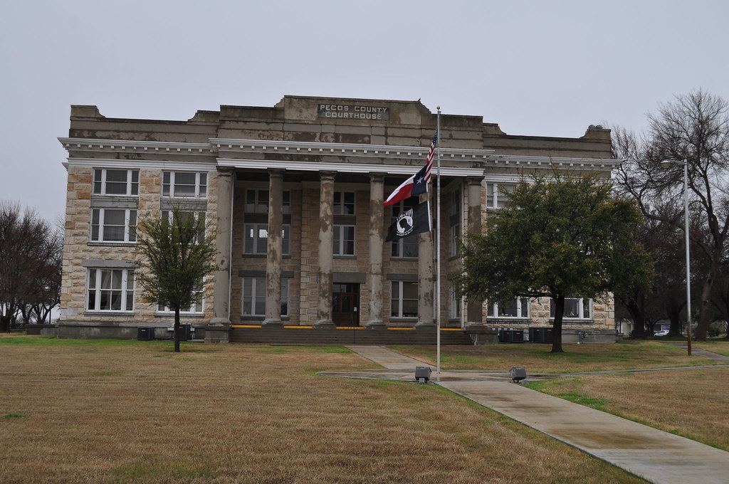 The Pecos County Courthouse in Fort Stockton, TX was built… Flickr