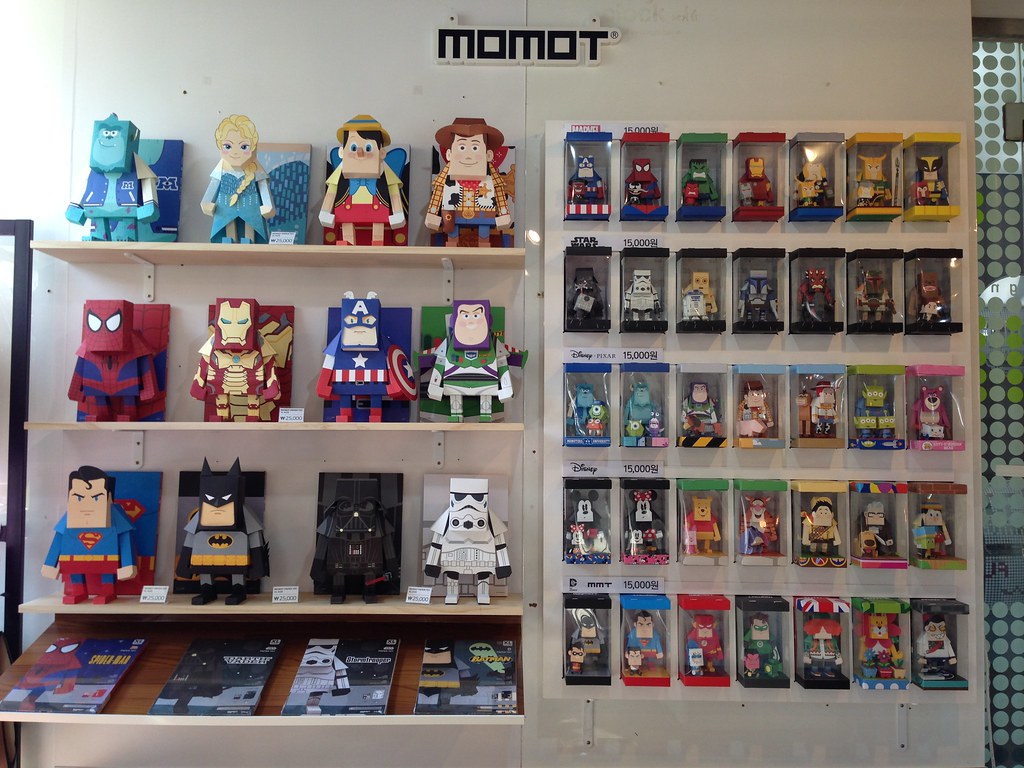 Momot paper toys. MOMOT is an acronym for 'Nemo Nemo Robot… Flickr