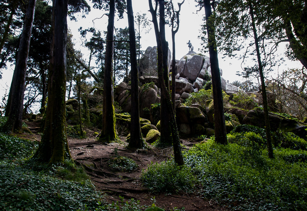 The Giant The statue is located on top of a rock outcrop o… Flickr