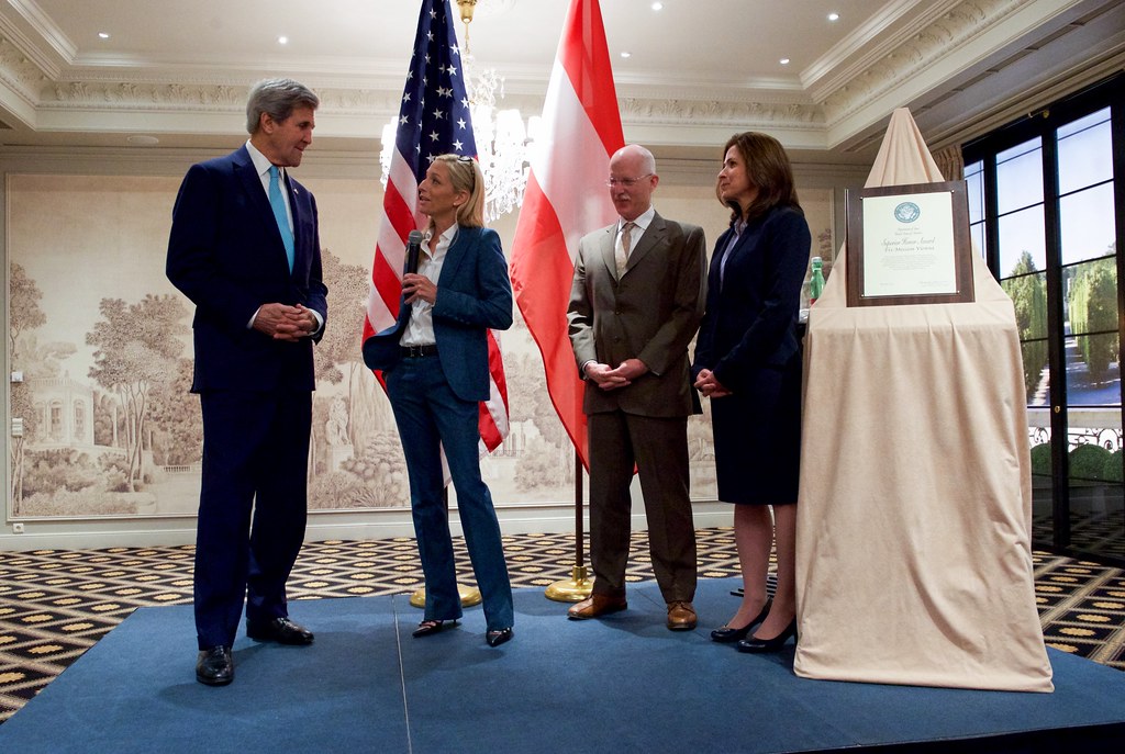 U.S. Ambassador to Austria Wesner Joined by Charge Ensher … Flickr