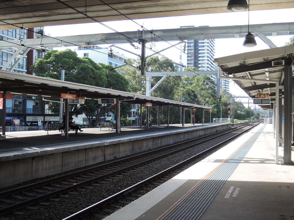 Sydney Trains Rhodes Ralway Station 2 Continuing our r… Flickr