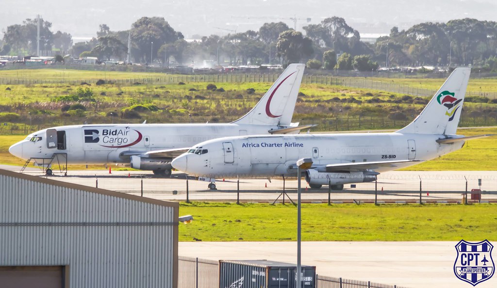 Bidair B737244CF ZSSIF & Africa Charter Airlines B737244CF ZSSID