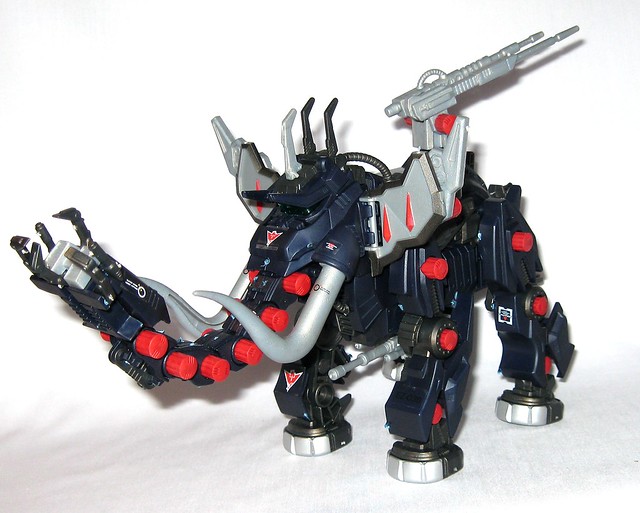 zoids 038 elephander motorized 172 scale action figure model kit tomy