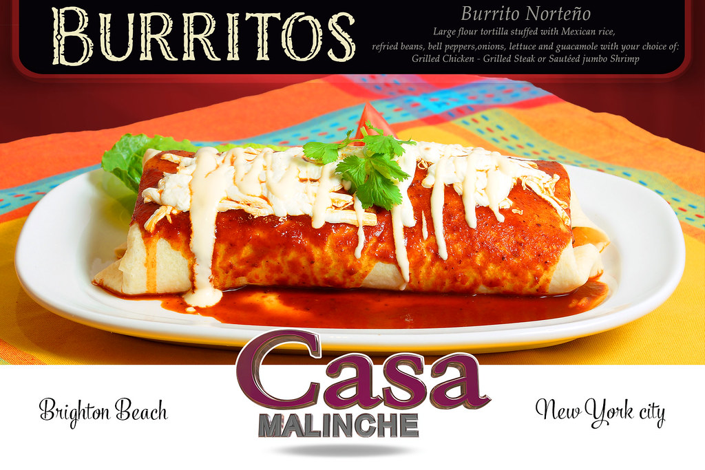 Jumbo Burritos at Casa Malinche To all Our friends in New … Flickr