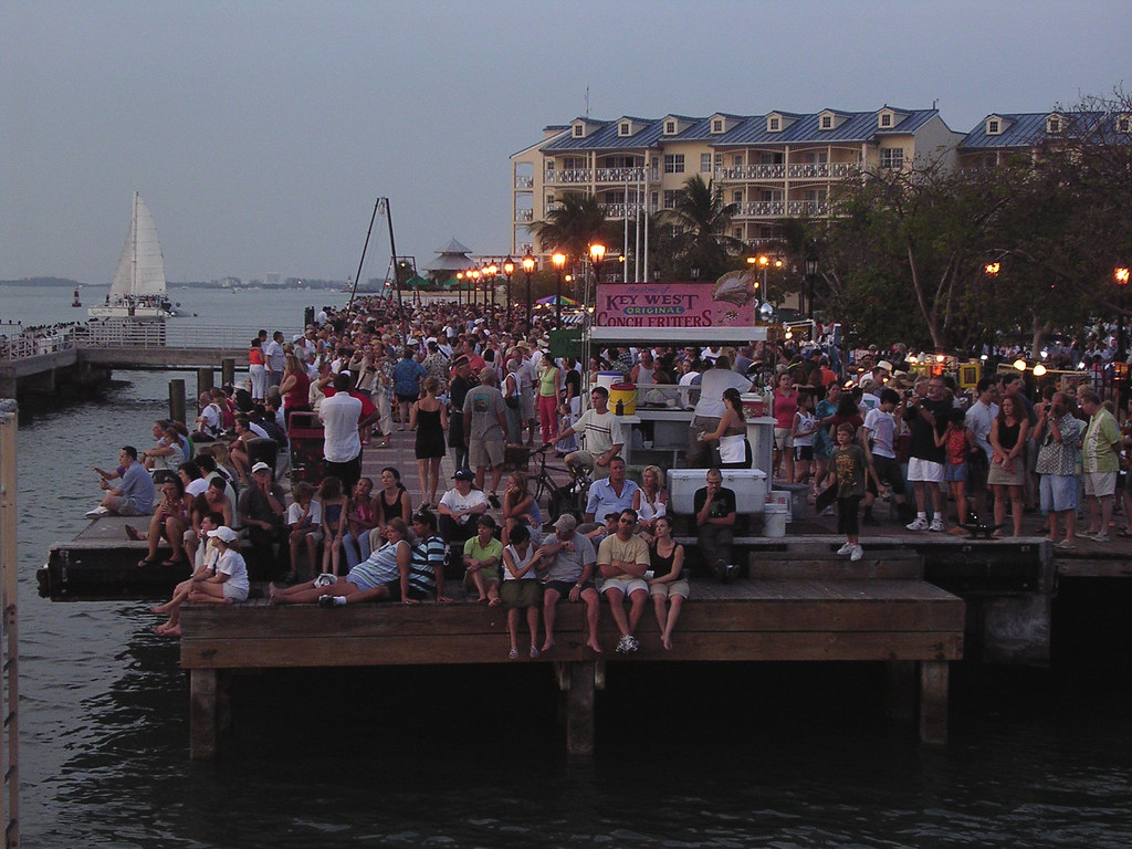 Key West Mallory Square Sunset Celebration Sunset Celebr… Flickr