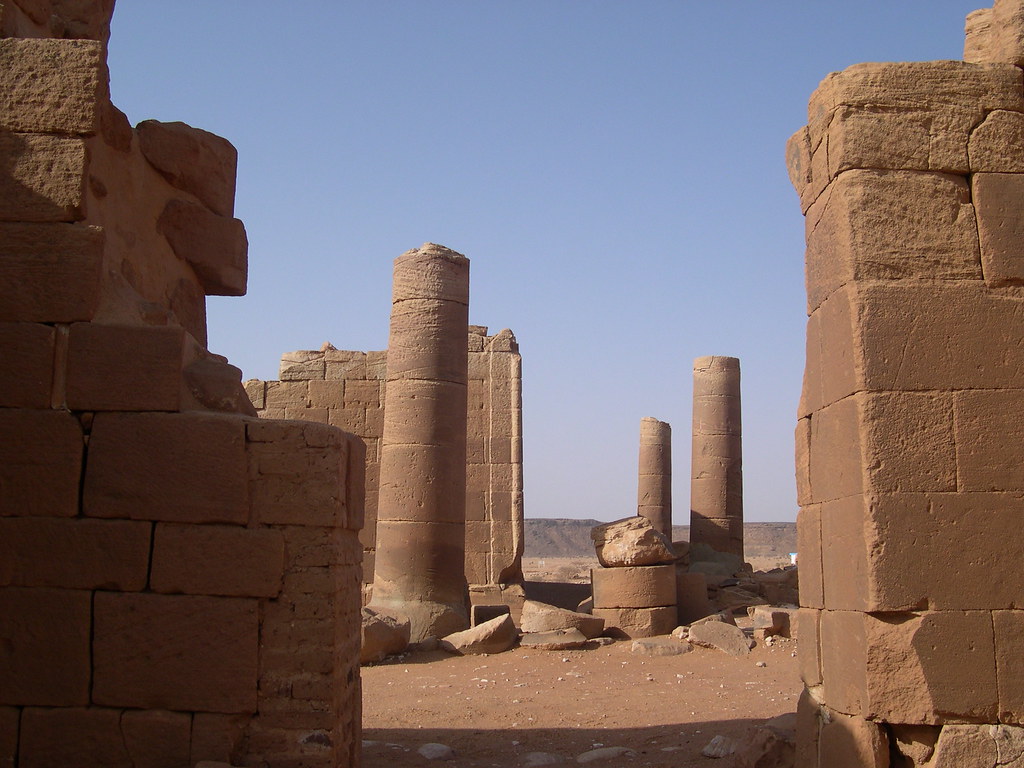 Archeological ruins in Musawwarat, North of Khartoum Flickr