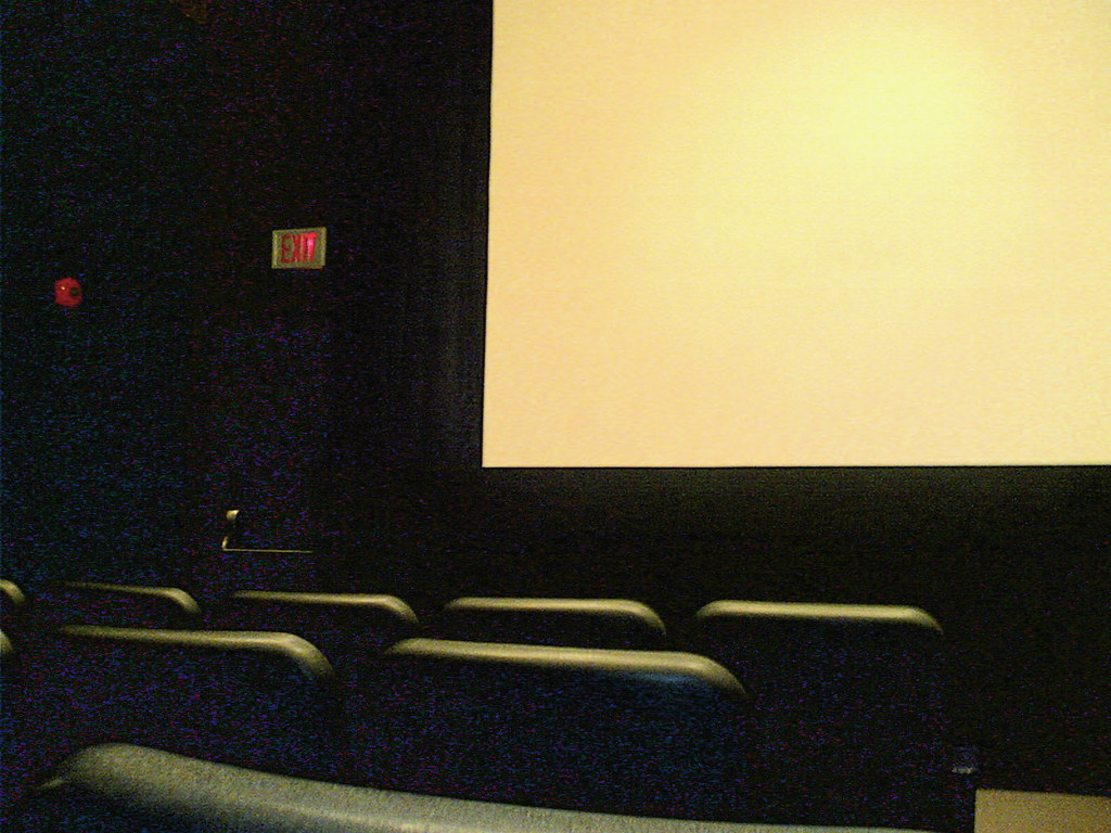 at the movies At the Bookshelf cinema in Guelph awaiting A… Flickr