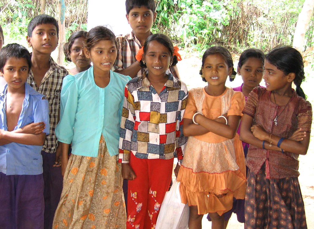 Village Boys and Girls I visited this village last year an… Flickr