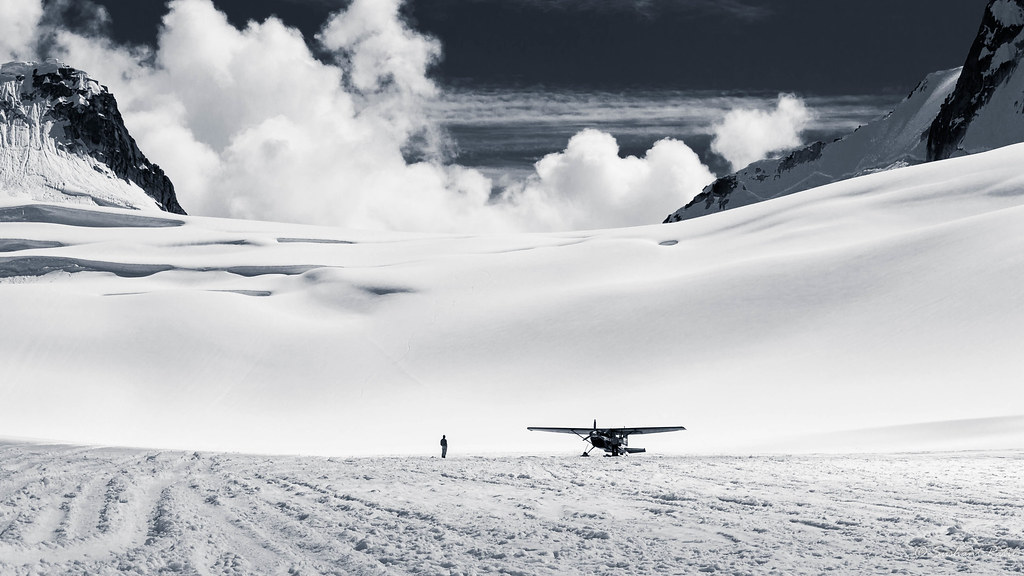 Talkeetna_Glacier_Landing,Talkeetna,Alaska Sushant Patil Flickr