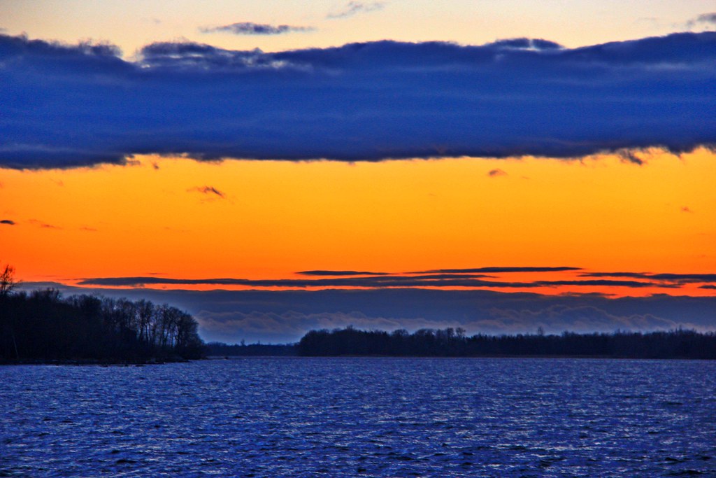 WOLFE ISLAND_BIG SANDY BEACH_KINGSTON SKYLINE AT DUSK_FEBRUARY 5, 2016 Flickr