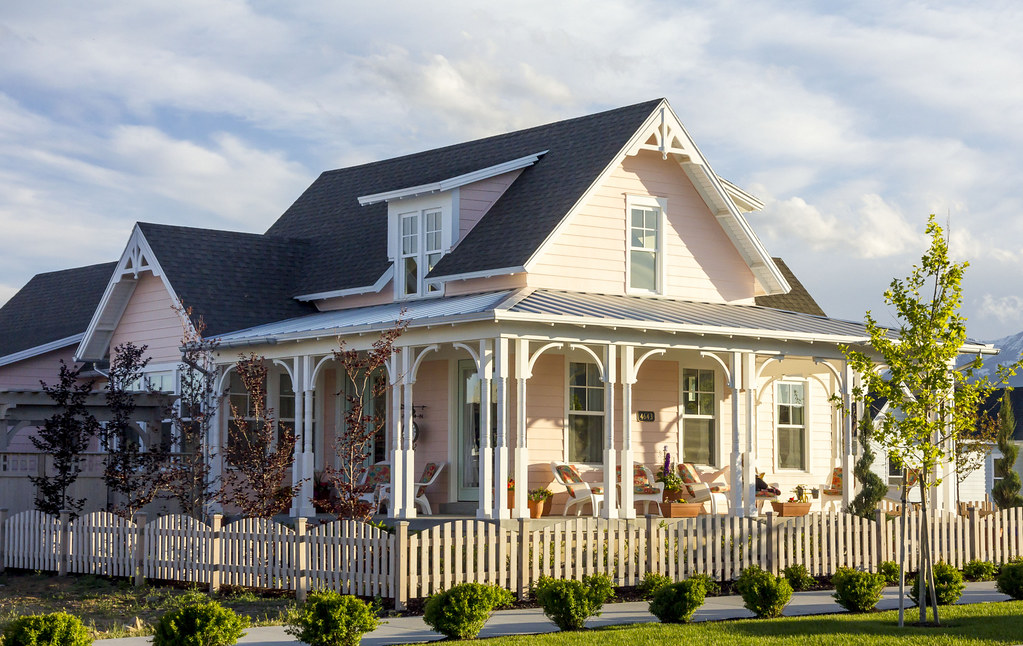 New Pink House in Lake Village Daybreak Utah RelajateconAna Flickr