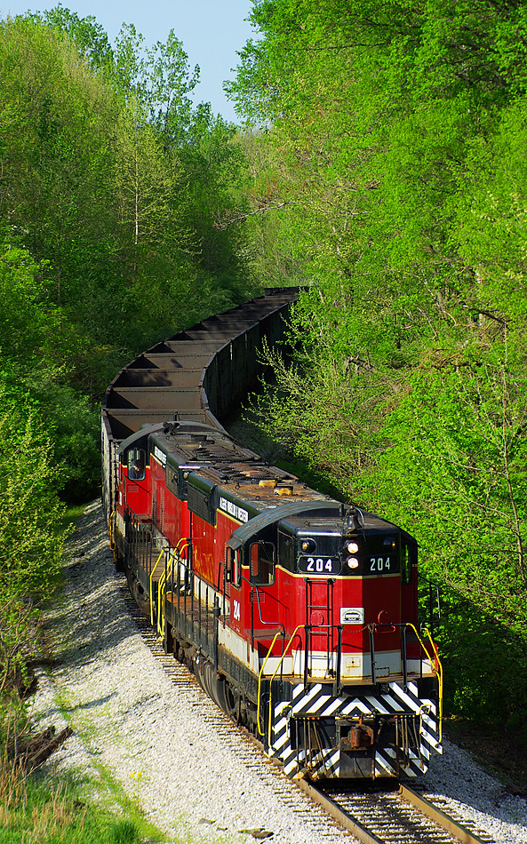 Yankeetown Visitors Algers, Winslow and Western SD9's are … Flickr