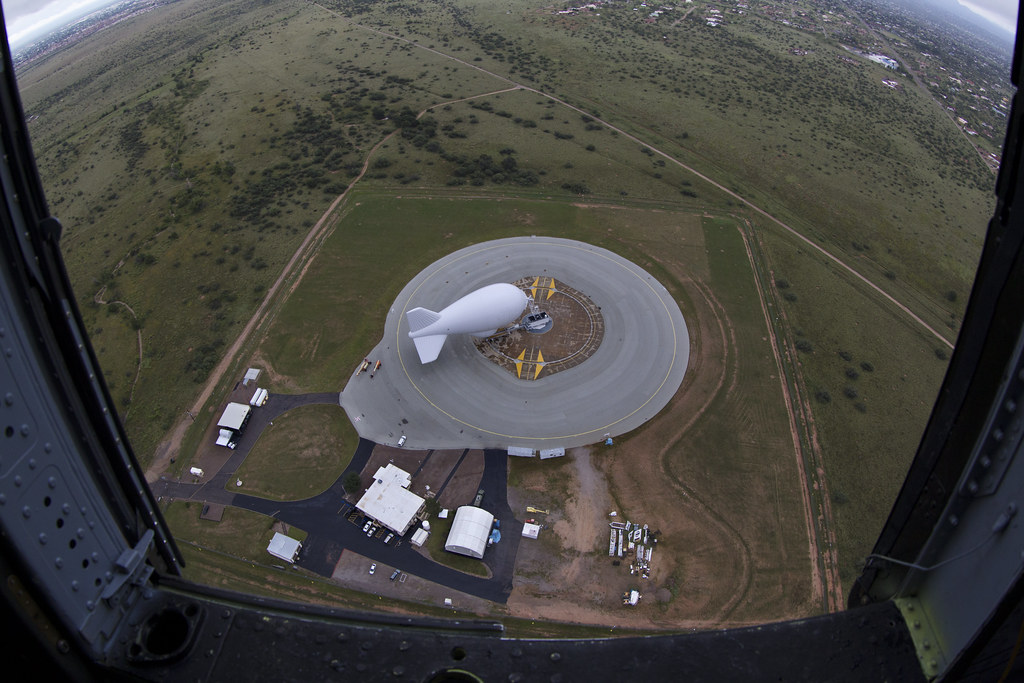 OAM Tethered Aerostat Radar System (TARS) Fort Huachuca, A… Flickr
