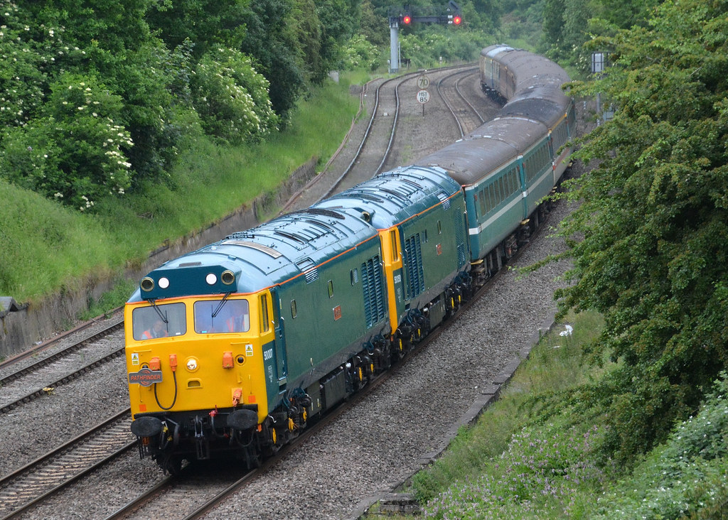 50007 & 50050 1Z50 Derby Swanage Hatton Daniel Mears Flickr